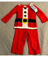 BNWTS Wondershop Children&#39;s 2 Piece Santa Pajama Set Size 12 Months  - £7.82 GBP