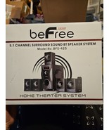 beFree 5.1 Channel Surround Sound Bluetooth Speaker System in Black - £73.80 GBP