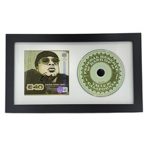 E40 Rap Hip Hop Signed CD Booklet Practice Makes Paper Rap Album Beckett Frame - £189.95 GBP