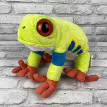 Wild Republic Red Eye Tree Frog 12&quot; Stuffed Animal Plush Toy Cuddlekins  - £12.56 GBP