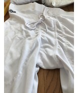 Poly slotted pant white XXL white football - $39.59