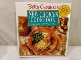 BETTY CROCKER&#39;S New Choices Cookbook 3 Ring Book 1st Ed Vintage 1993 - $19.96
