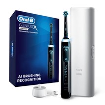 Open Box - Oral-B Genius X Limited, Electric Toothbrush-Black - $148.50