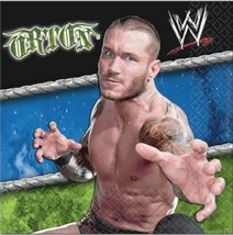 WWE Randy Orton Dessert Beverage Napkins Birthday Party Supplies 16 Per Package - £3.94 GBP