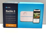 Rachio 3 Smart Water Sprinkler Irrigation Controller 4 Zone 4ZULW-C Indoor - £88.26 GBP