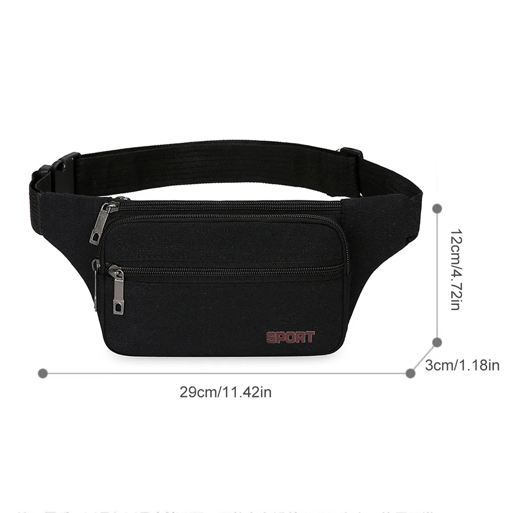 Large Capacity Waist sack Lightweight Waist Bag  Fanny Pack Running Man Waist Pa - £82.79 GBP