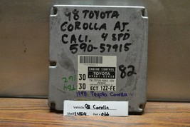 1998 Toyota Corolla AT Engine Control Unit ECU 8966102430 Module 66 14E4 - $18.69