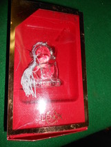 Great NIB- 2002 Lead Crystal LENOX Ornament..&quot;Baby&#39;s First Ducky&quot;.......... - £12.03 GBP