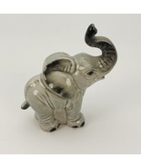 Goebel West Germany 3&quot; Elephant Figurine with Raised Trunk Marked 535 Fo... - £14.34 GBP