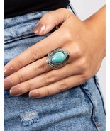 Paparazzi Saguaro Scene - Blue Ring - €4,81 EUR