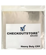 CheckOutStore Clear Plastic CPP for 12&quot; LP Vinyl 33 RPM Record ONLY (INN... - $20.00+