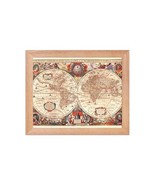 Antique World Map Print, Vintage Wall Art, Old Maps, Old Map - $19.79 - $148.49