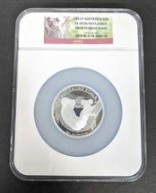 2011 P Australia $8 Silver 5 OZ Koala NGC PF69 Rare Coin Queen Elizabeth Cameo - £901.26 GBP