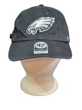 Philadelphia Eagles Carson Wentz &#39;47 Brand Black Clean Up Adjustable Hat - £10.85 GBP