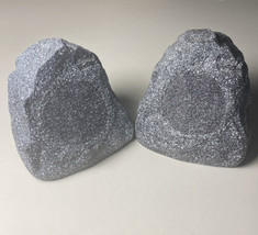 2 Landscape  Outdoor Rock Stone Speaker. 5.25&quot;  8 ohm. - £29.34 GBP
