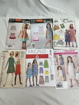 Lot of 4 Sewing Patterns for Children &amp; Girls  Simplicity - £14.71 GBP