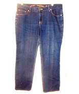 Size 18 - Faded Glory Dark Blue Straight Leg Denim Jeans  - £19.45 GBP