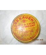 VINTAGE SEXAUER TIN FAUCET &amp; VALVE STEM LUBRICANT Used - $188.96 MXN