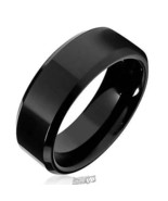 Personalized Black Tungsten Ring Size 10 (8mm) - €45,51 EUR