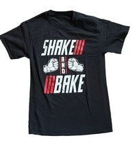 Shake and Bake T Shirt Ricky Bobby Talladega Nights Men’s S Black Crew Novelty - £12.44 GBP