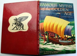 Vntg 1947 Beatrice Alexander Famous Myths Of The Golden Age Illus Pandora Gorgon - £11.24 GBP