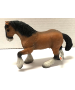 Bullyland 6  Wide Shire Horse Figure - $20.37 CAD