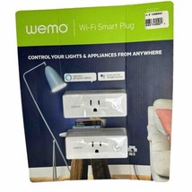 WeMo Mini Wi-fi Smart Plug 2- Pack For Android 4.4 And IOS 9 Or Higher  - £35.86 GBP