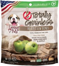 Loving Pets Totally Grainless Chicken and Apple Bones Small - 6 oz - £8.30 GBP