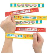 Fun Express Carnival Slap Bracelets - Jewelry - 50 Pieces - €22,15 EUR