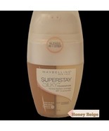 Maybelline Superstay Silky Foundation SPF 12 - Medium 4 Honey Beige - 1o... - £11.37 GBP