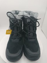 Columbia Women&#39;s Ice Maiden Shorty Warm Waterproof Snow Boots Black Size... - $49.49