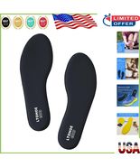Men&#39;s 8mm Memory Foam Insoles - Ultimate Shock Absorption for Sneakers a... - $23.90 CAD