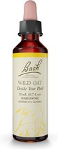 Bach Original Flower Remedies, Wild Oat for Deciding Life&#39;s Path, Natural Homeop - £19.17 GBP
