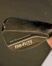 Top Flite Tour BLACK True Spin Technology Gap Wedge 52*08* Stiff Steel RH - €15,44 EUR
