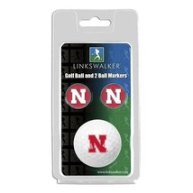 Nebraska Cornhuskers Golf Ball and Ball Markers - £9.11 GBP