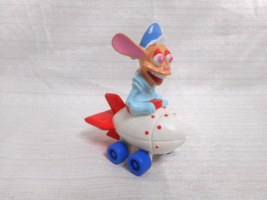 Vtg 1994 Dakin Hardees Nickelodeon Ren Hoek Vehicle Rocket Car Ren n Stimpy Toy - $7.03