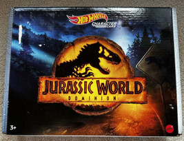 Hot Wheels Jurassic World Dominion Dinosaur Character Cars 5 Pack Dinosaurs NEW - £19.65 GBP