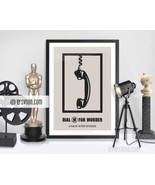 Dial M For Murder Print, Alternative Movie Poster, Telephone Handset, Ke... - $10.00+