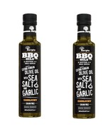 4 Pack Greek Etxra Virgin Olive Oil with Sea Salt And Garlic,Gourmet Foo... - $95.89