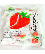 Haoliyuan Toffee Strawberry Thailand Chewy Bulk Candy Buffet 67G Dessert... - £16.29 GBP