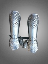 Medieval Pair Of Bracers Dwarven Armor For Dwarf Cosplay Or Warrior Costume - £73.55 GBP