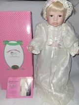 Paradise Galleries Baby Melissa Christening Heavenly Treasury 18&quot; Beverly stoehr - £20.65 GBP