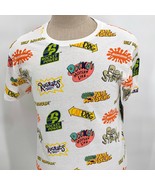 NWT Nickelodeon Mens Nick Toon All Over Print Shirt Sz Medium Rocket Rug... - £39.43 GBP