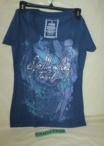 Walt Disney Store Spellbinding Tinker Bell Blue T Shirt Adult XS - £15.59 GBP