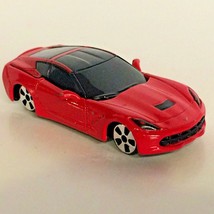 Maisto 2014 Corvette Stingray Red Sports Toy Car Coupe 2 Doors Loose 3" Sporty - $4.99