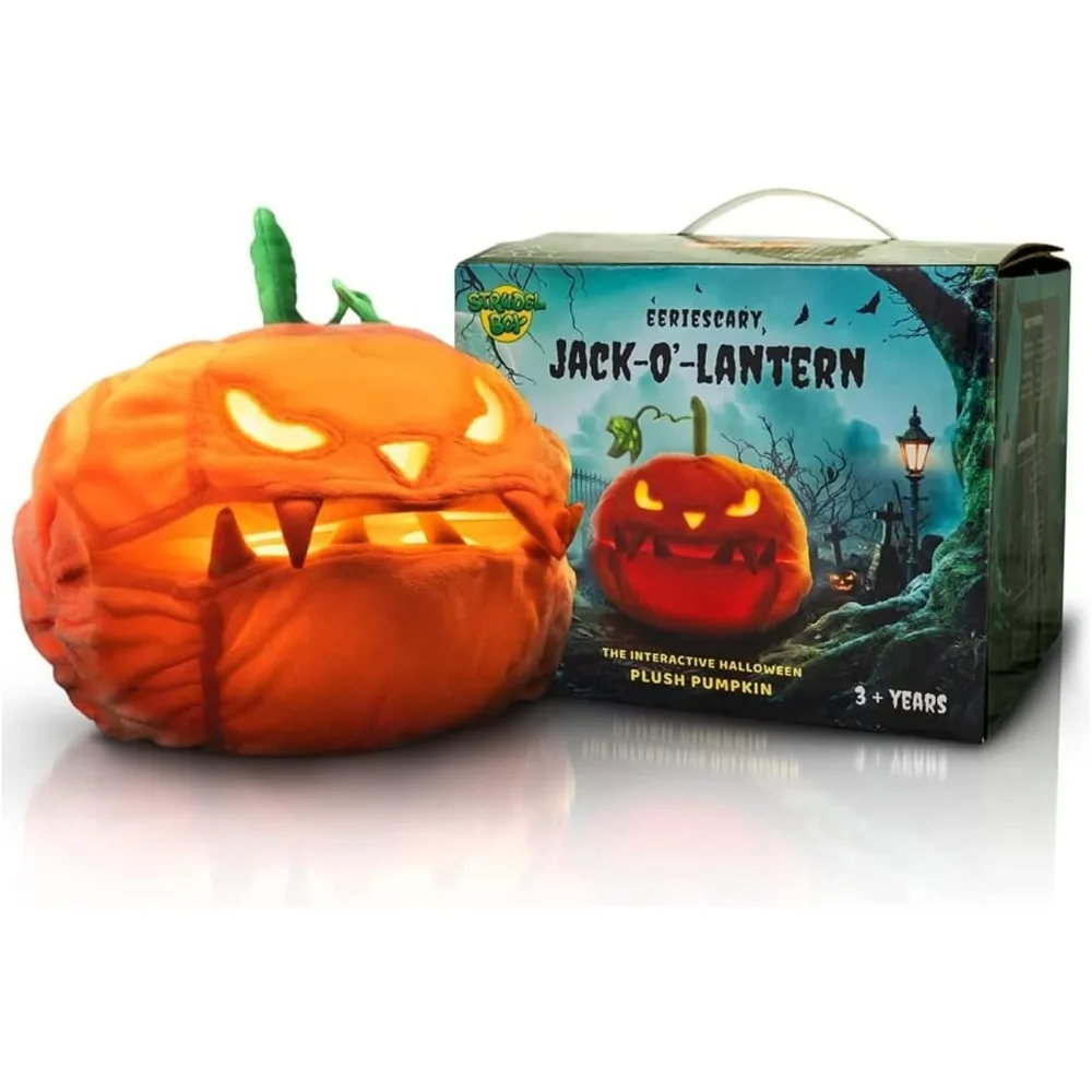 Strudel Boy - Eeriescary Jack-O-Lantern, Talking Pumpkins, Talking Halloween - £44.06 GBP