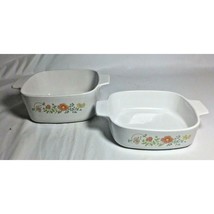 Corning Ware Wildflower Casserole Dishes, Lot of 2, A-1.5-B, A-1-B - £11.72 GBP