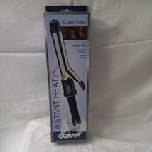 NEW OPEN BOX Conair Instant Heat Curling Iron 1&quot; Hair Curler Classic Curls  - $12.86