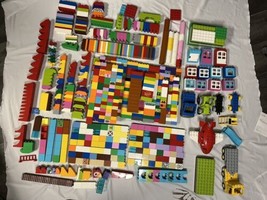 Lego Duplo Lot 20 Plus lbs Pounds Random Blocks Plane Truck Tractor - $118.80