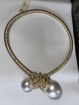 Amrita Singh Faux Pearl Necklace NEW - £94.53 GBP